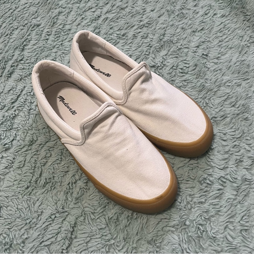 Madewell Sidewalk Slip-On Sneakers in
Recycled Canvas